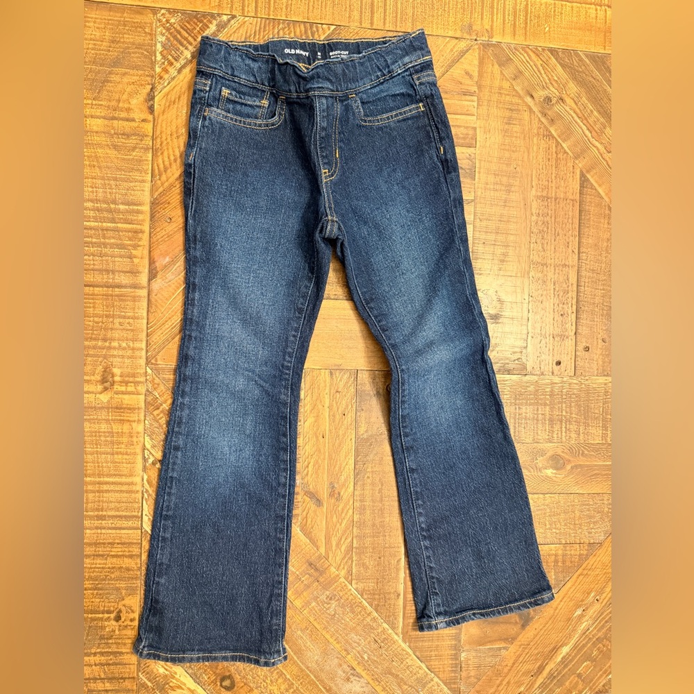 Old Navy Dark Blue Boot Cut Jeans
